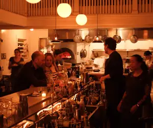 the bar in action